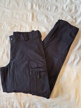 Blauer Women's size 6 FlexForce Zip-Off Bike Pants, stretch, black EUC